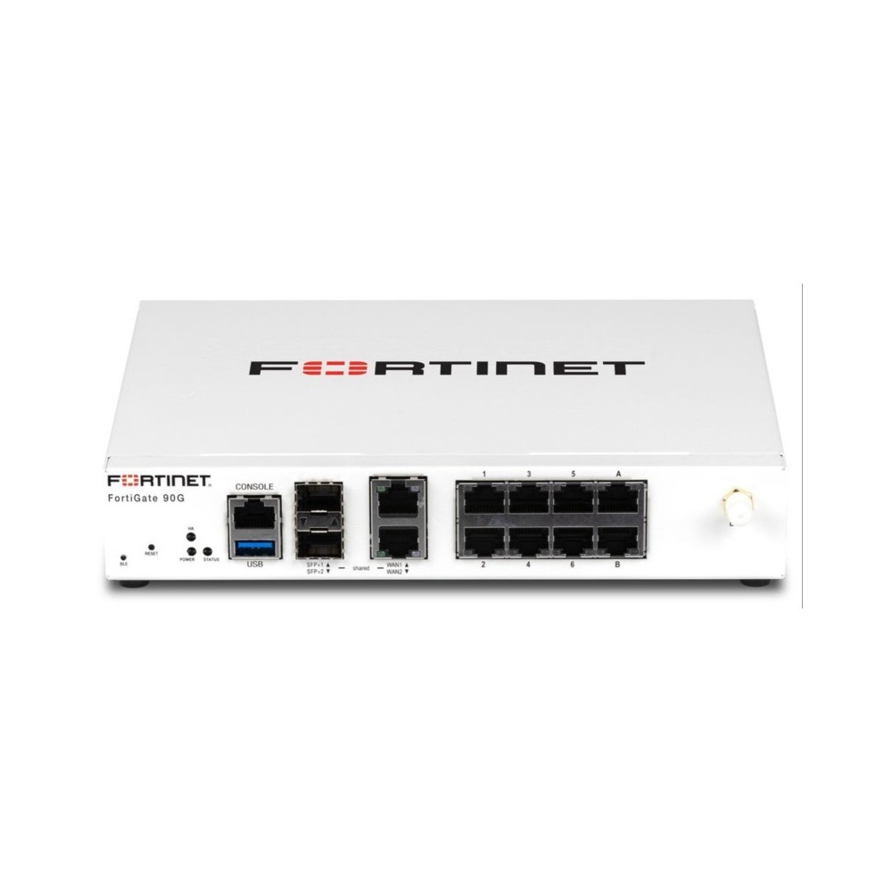 Firewall Fortinet FortiGate FG-90G-BDL-950-12 10 puertos RJ45 SFP+