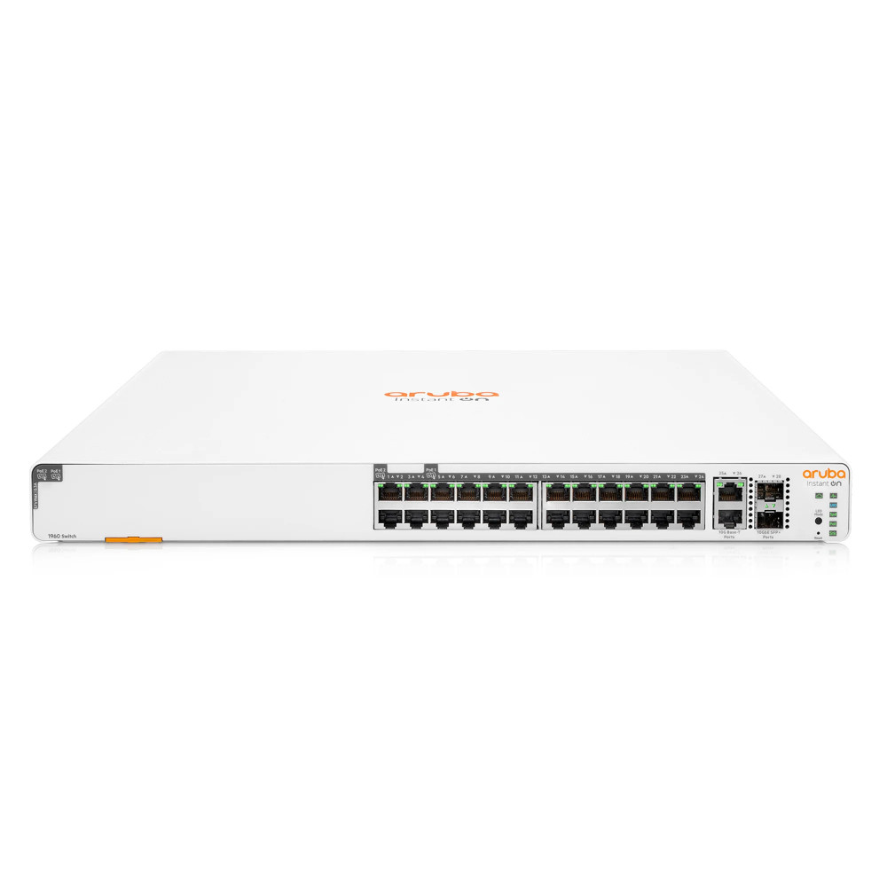 Switch 20p Gigabit CL4 4p Gigabit CL6 PoE 2p 10GBT 2p SFP+ 370W 1960
