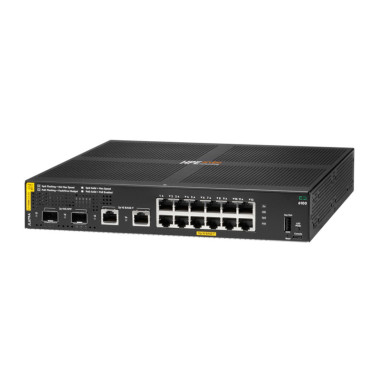 CX 6100 12G Class4 PoE 2G/2SFP+ 139W Switch