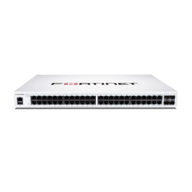 FortiSwitch 148F-FPOE, L2+, 48GbE POE, 4 SFP+, 740W, 3Y (FS-148F-FPOE)
