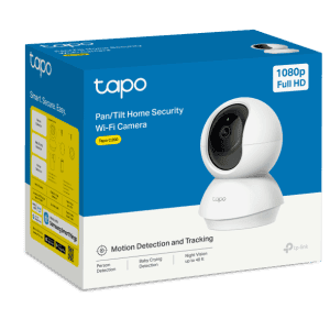 Cámara de seguridad Wi-Fi Tapo C200 para vigilancia del hogar con detección de movimiento y visión n.