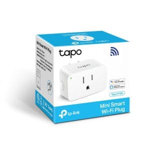 Conector inteligente Wi-Fi Tapo P105 para control remoto y automatización del hogar.