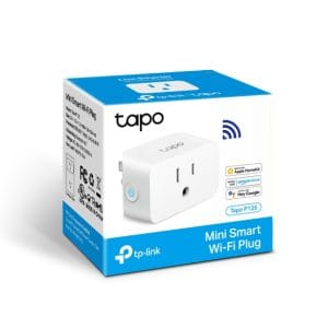 Enchufe inteligente Tapo P125 para control Wi-Fi y automatización del hogar.